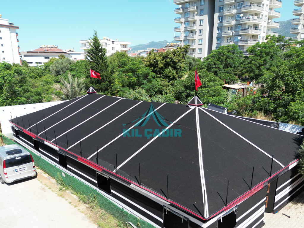 Organizasyonlar İçin Kıl Çadır Kurulumu |